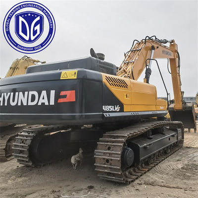 মূল R485LVS ব্যবহৃত হুইন্ডাই Excavator ব্যবহৃত ক্রলার Excavator কাজের অবস্থা
