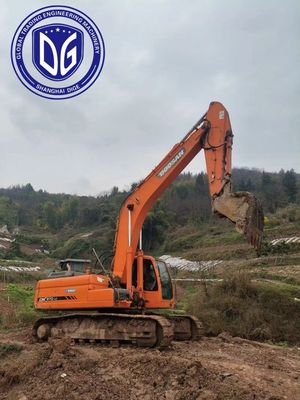 DX370LC 37 টন ব্যবহৃত Doosan Excavator মসৃণ জলবাহী অপারেশন জলবাহী মেশিন
