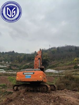 DX370LC 37 টন ব্যবহৃত Doosan Excavator মসৃণ জলবাহী অপারেশন জলবাহী মেশিন