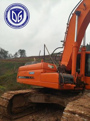 DX370LC 37 টন ব্যবহৃত Doosan Excavator মসৃণ জলবাহী অপারেশন জলবাহী মেশিন