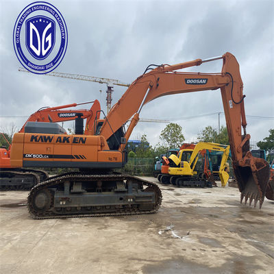 উচ্চ মানের সঙ্গে ব্যবহৃত Doosan DX500 50t ক্রলার খননকারক নির্মাণ সরঞ্জাম