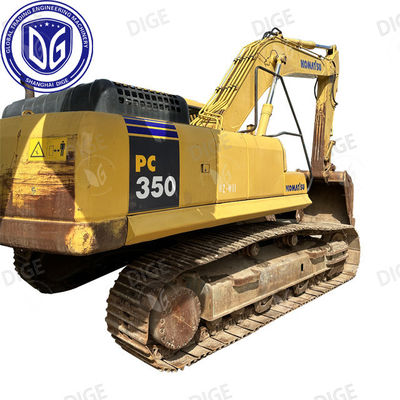 উচ্চতর নির্ভরযোগ্যতা USED PC350-7 খননকারী, অসমান ভূখণ্ডে উন্নত স্থিতিশীলতা