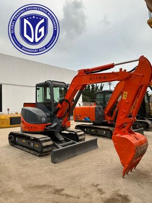 নিয়মিত আসন নকশা ZX50U 5 টন ব্যবহার করা হিটাচি Excavator সঙ্গে দক্ষ ব্রেকিং সিস্টেম