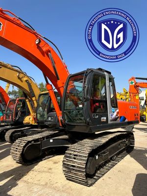 ভাল সংরক্ষিত বাইরের ZX200-3 হিটাচি ব্যবহৃত Excavator চমৎকার মান