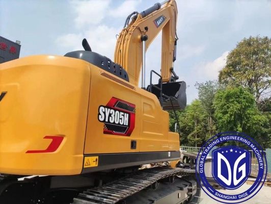 উৎপত্তি চীন SY305 ব্যবহৃত সানি এক্সক্যাভেটর SY305 এক্সক্যাভেটর সেকেন্ড হ্যান্ড সানি এক্সক্যাভেটর SY305