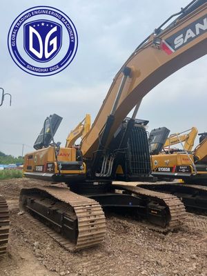 SY365H 36.5 টন ব্যবহৃত SANY Excavator ব্যবহৃত হাইড্রোলিক Excavator মেশিন