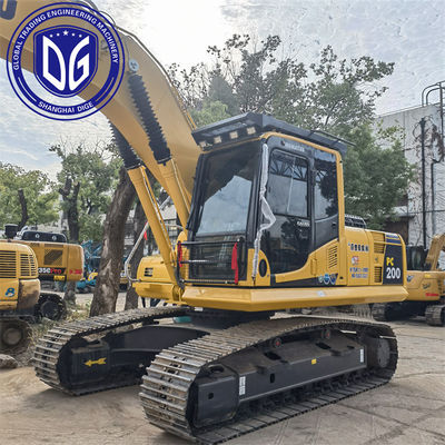 উৎপত্তি জাপান PC200-8 ব্যবহৃত কমাতু খননকারী PC200-8 ক্রলার খননকারী সেকেন্ড হ্যান্ড কমাতু হাইড্রোলিক খননকারী PC200-8