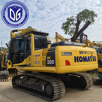 উৎপত্তি জাপান PC200-8 ব্যবহৃত কমাতু খননকারী PC200-8 ক্রলার খননকারী সেকেন্ড হ্যান্ড কমাতু হাইড্রোলিক খননকারী PC200-8