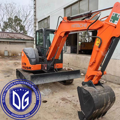 হিটাচি ZX55 5.5 টন Excavator ব্যবহৃত হিটাচি ছোট Excavator