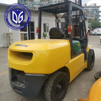 5t ব্যবহৃত Komatsu FD50 শক্তিশালী ব্যবহৃত ফোর্কলিফ্ট হাইড্রোলিক মেশিন