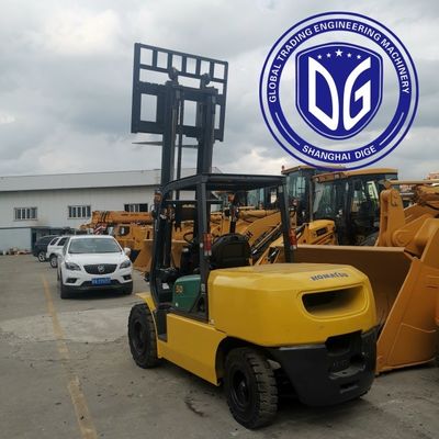 5t ব্যবহৃত Komatsu FD50 শক্তিশালী ব্যবহৃত ফোর্কলিফ্ট হাইড্রোলিক মেশিন