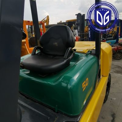 5t ব্যবহৃত Komatsu FD50 শক্তিশালী ব্যবহৃত ফোর্কলিফ্ট হাইড্রোলিক মেশিন