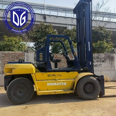 10 টন বড় ব্যবহৃত Komatsu ফর্ক লিফট জাপান থেকে মূল