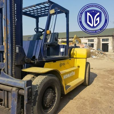 10 টন বড় ব্যবহৃত Komatsu ফর্ক লিফট জাপান থেকে মূল
