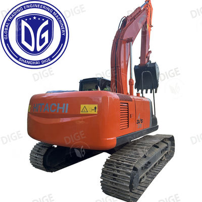 ZX210 হিটাচি 21 টন ব্যবহৃত ক্রলার এক্সক্যাভেটর উচ্চ দক্ষতা কম জ্বালানী খরচ