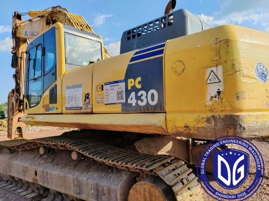 ব্যবহৃত খননকারী Komatsu খননকারী PC430 ক্রলার খননকারী বড়