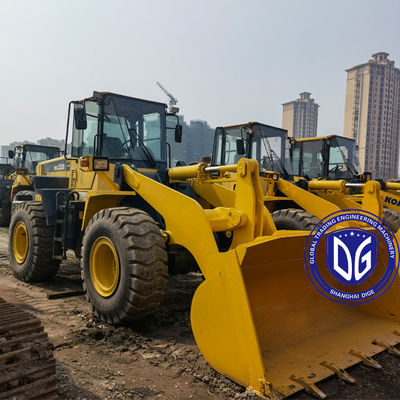 ফ্রন্ট এন্ড লোডার ব্যবহৃত কোমাটসু লোডার WA320-5 মূল শ্রম সঞ্চয় সীমিত স্টক