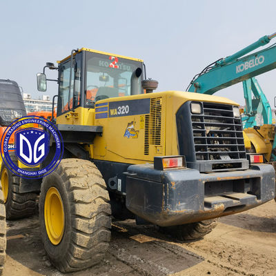 এনার্জি দক্ষ ব্যবহৃত Komatsu লোডার WA320-5 মূল শ্রম সঞ্চয় সীমিত স্টক