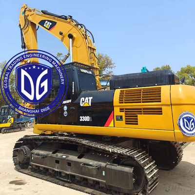 Cat 330D 30Ton ব্যবহৃত Caterpillar হাইড্রোলিক Excavator নতুন মডেল এবং কম জ্বালানী খরচ