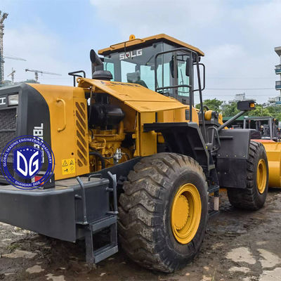 LG958 ব্যবহৃত SDLG লোডার 16t উন্নত নির্গমন নিয়ন্ত্রণ সিস্টেমের সাথে ব্যবহৃত হাইড্রোলিক লোডার