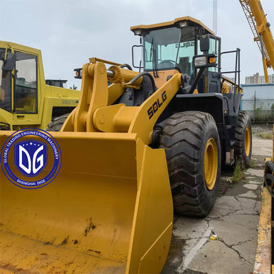 LG958 ব্যবহৃত SDLG লোডার 16t উন্নত নির্গমন নিয়ন্ত্রণ সিস্টেমের সাথে ব্যবহৃত হাইড্রোলিক লোডার
