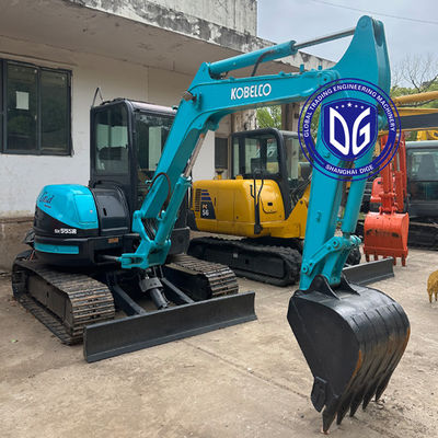 ব্যবহৃত SK55 Kobelco মিনি ক্রলার হাইড্রোলিক খননকারী,5.৫ টন, ৯০% নতুন, এখনই বিক্রির জন্য প্রস্তুত