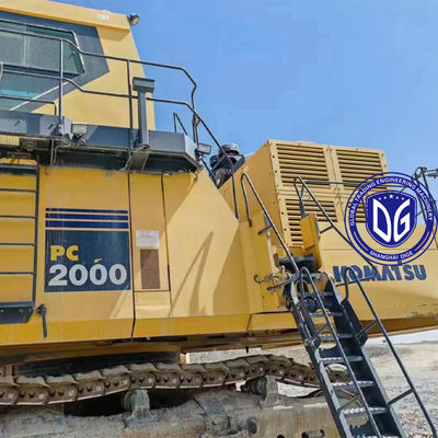 3000 ঘন্টা কাজের সময় Excavator Komatsu PC 2000 মেকানিক্যাল ইঞ্জিন স্টাইল ভারী কাজ জন্য