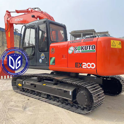 উৎপত্তি জাপান EX200 ব্যবহৃত হিটাচি এক্সক্যাভেটর EX200 এক্সক্যাভেটর সেকেন্ড হ্যান্ড হিটাচি এক্সক্যাভেটর EX200