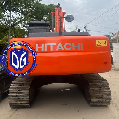 24 টন ZX240 ব্যবহৃত হিটাচি Excavator ব্যবহৃত ক্রলার Excavator চলন্ত জলবাহী ড্রাইভ
