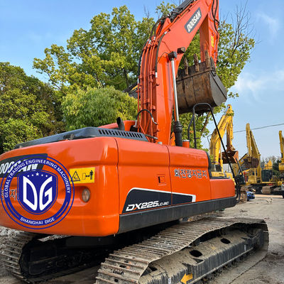 ব্যবহৃত Doosan DX225 ২২.৫ টন ক্রলার এক্সক্যাভার প্রায় নতুন এবং চমৎকার অবস্থায় বিক্রয়ের জন্য