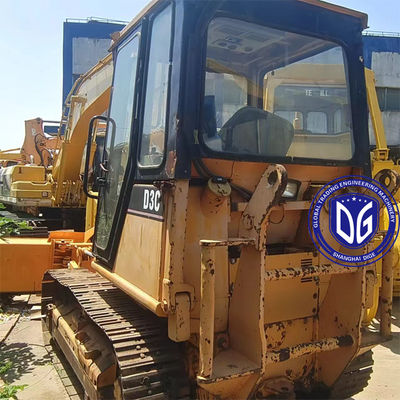 মূল ব্যবহৃত Caterpillar CAT D3C বুলডোজার এবং ভাল অবস্থায় 1 ইউনিট উপলব্ধ
