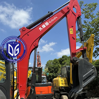 Kubota KX163 6.3 টন মিনি ব্যবহৃত খননকারী জাপান থেকে উৎপত্তি চমৎকার অবস্থায়