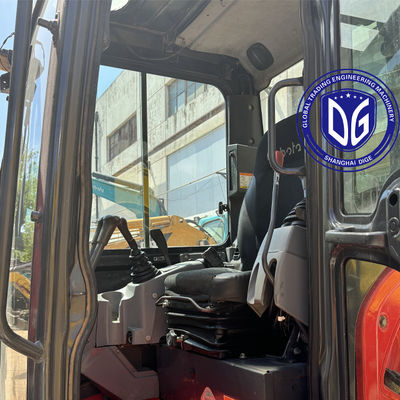 Kubota KX163 6.3 টন মিনি ব্যবহৃত খননকারী জাপান থেকে উৎপত্তি চমৎকার অবস্থায়