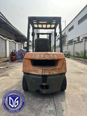 2.5t 8FDA25 টয়োটা ব্যবহৃত ফোর্কল্ট শক্তিশালী ব্যবহৃত ফোর্কল্ট হাইড্রোলিক মেশিন