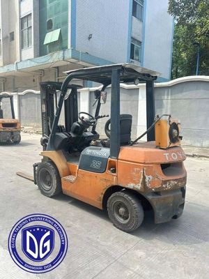 2.5t 8FDA25 টয়োটা ব্যবহৃত ফোর্কল্ট শক্তিশালী ব্যবহৃত ফোর্কল্ট হাইড্রোলিক মেশিন