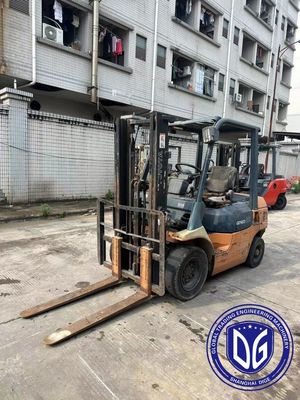 2.5t 8FDA25 টয়োটা ব্যবহৃত ফোর্কল্ট শক্তিশালী ব্যবহৃত ফোর্কল্ট হাইড্রোলিক মেশিন