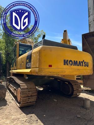 চমৎকার PC430 ব্যবহৃত ক্রলার Excavator নব্বই পাঁচ নতুন Komatsu Excavator