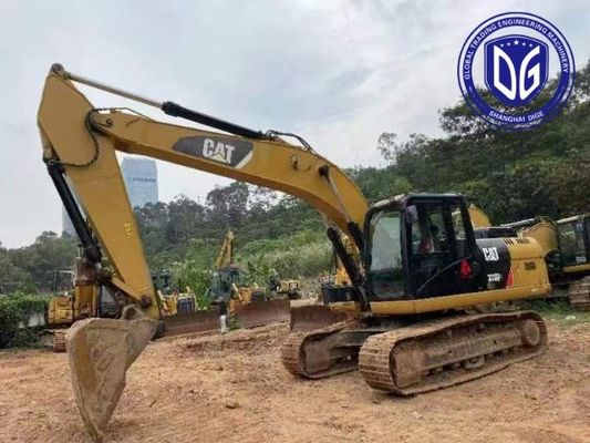 320D2 উচ্চতর লোড হ্যান্ডলিং ক্ষমতা সঙ্গে 20 টন ব্যবহৃত Caterpillar Excavator