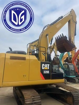 ব্যবহৃত CAT320E 20Ton Caterpillar Crawler ব্যবহৃত Excavator মূল এবং মসৃণ অপারেশন