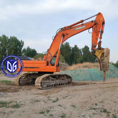 উচ্চ মানের সঙ্গে ব্যবহৃত Doosan DX500 50t ক্রলার খননকারক নির্মাণ সরঞ্জাম