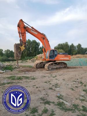 উৎপত্তি কোরিয়া DX500 ব্যবহৃত Doosan Excavator DX500 Excavator সেকেন্ড হ্যান্ড Doosan Excavator DX500