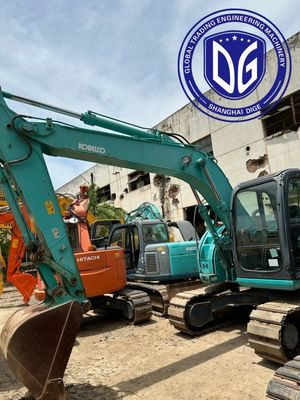 নমনীয় Sk125SR ব্যবহৃত Kobelco Excavator 12.5 টন শক্তিশালী বহুমুখী নির্মাণের জন্য