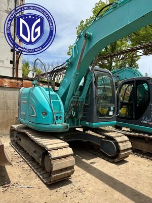 নমনীয় Sk125SR ব্যবহৃত Kobelco Excavator 12.5 টন শক্তিশালী বহুমুখী নির্মাণের জন্য