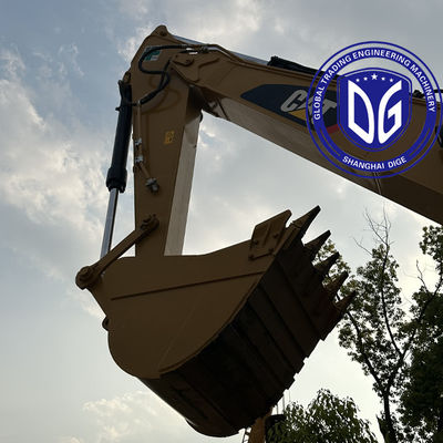 উজ্জ্বল ব্যবহৃত জলবাহী খননকারী Caterpillar 329 29Ton উচ্চ টর্ক আউটপুট