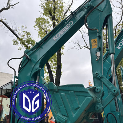নরমভাবে ব্যবহৃত Kobelco SK55 5.5 টন ক্রলার এক্সক্যাভেটর প্রতিক্রিয়াশীল নিয়ন্ত্রণ