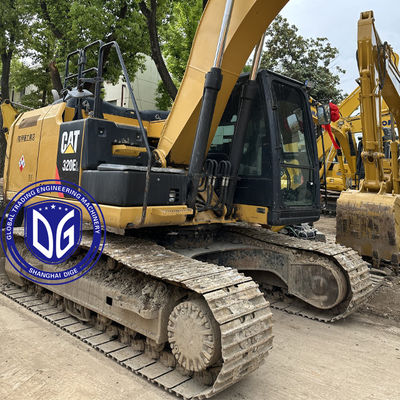 ব্যবহৃত CAT320E 20 টন ক্যাটারপিলার ক্রলার ব্যবহৃত খননকারী আসল ভালো অবস্থায়