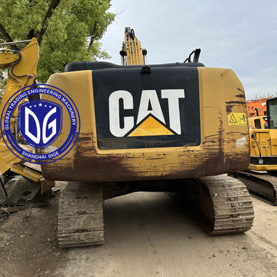 ব্যবহৃত CAT320E 20 টন ক্যাটারপিলার ক্রলার ব্যবহৃত খননকারী আসল ভালো অবস্থায়
