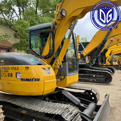 কমাতু PC78US 7.8 টন ছোট ব্যবহৃত Excavator ছোট Minig কাজের জন্য এখন উপলব্ধ