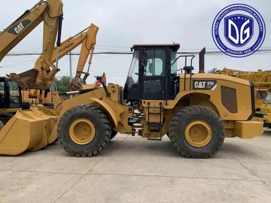 ফ্রন্ট এন্ড লোডার 950GC ব্যবহৃত Caterpillar লোডার সুপার ব্যবহৃত লোডার হাইড্রোলিক মেশিন 18t