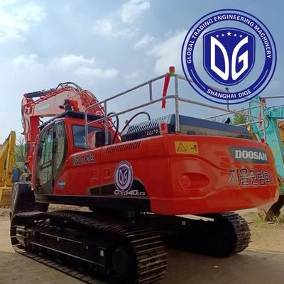 DX340LCA 34t ব্যবহার করা Doosan Excavator শক্তিশালী বাহু সঙ্গে কোরিয়া থেকে মূল